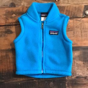Patagonia baby synchilla vest, 0m